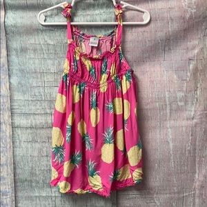 Girls Pineapple Top